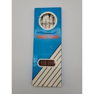 MCM Stainless Steel Japan Fondue Forks Color Coded Teak Wood Handles NIB 6 Piece